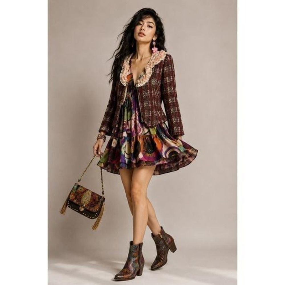 Custo Barcelona‎ Y2K Corse Jacket corset 40 or 6 NWT